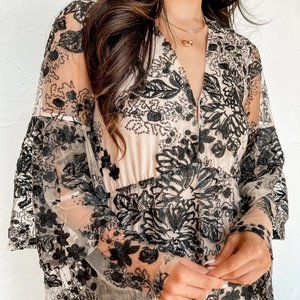 Buddy Love Colette Long Sleeve Maxi Dress